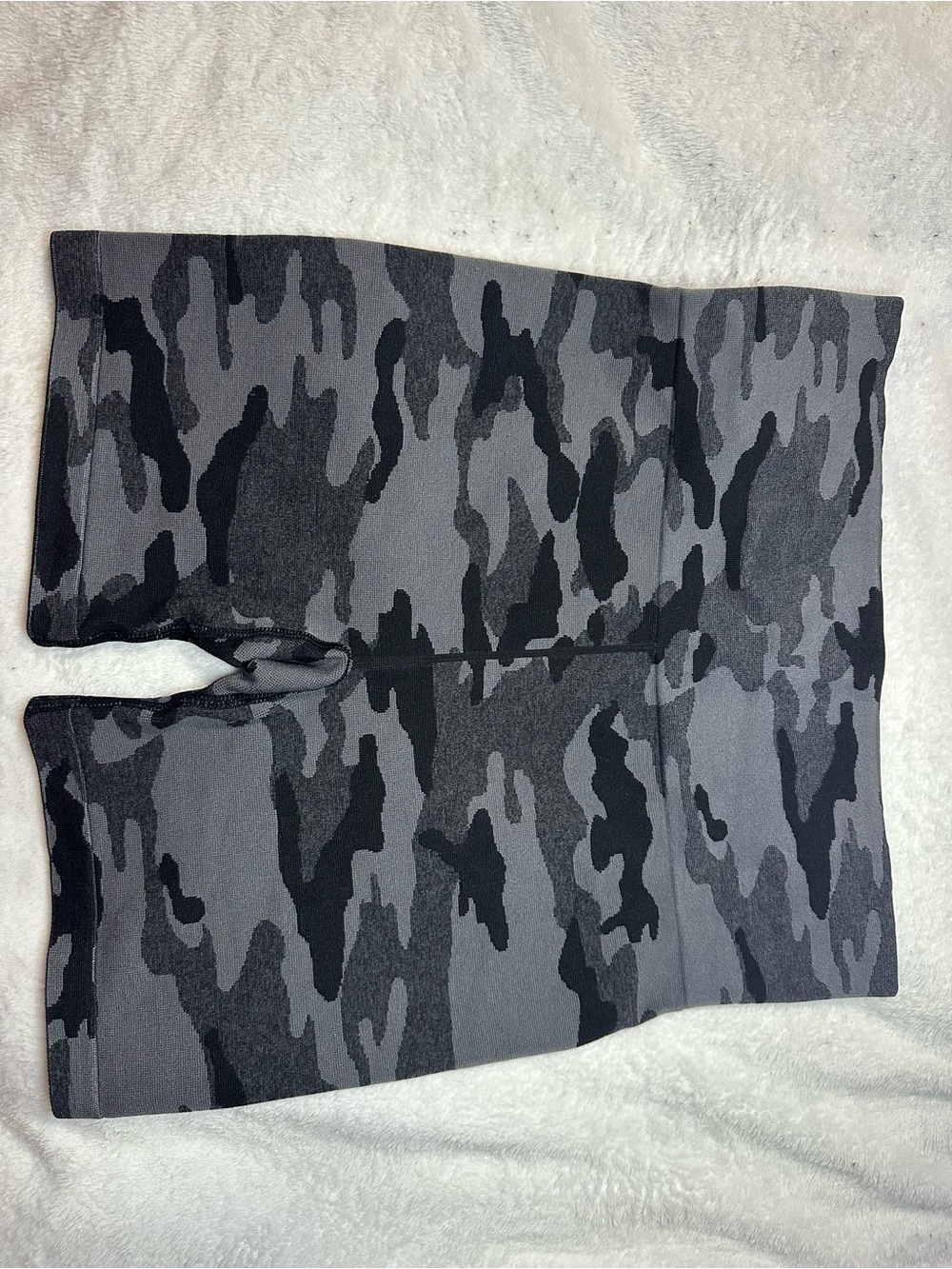 New Balance Gray & Black Camo Active Shorts